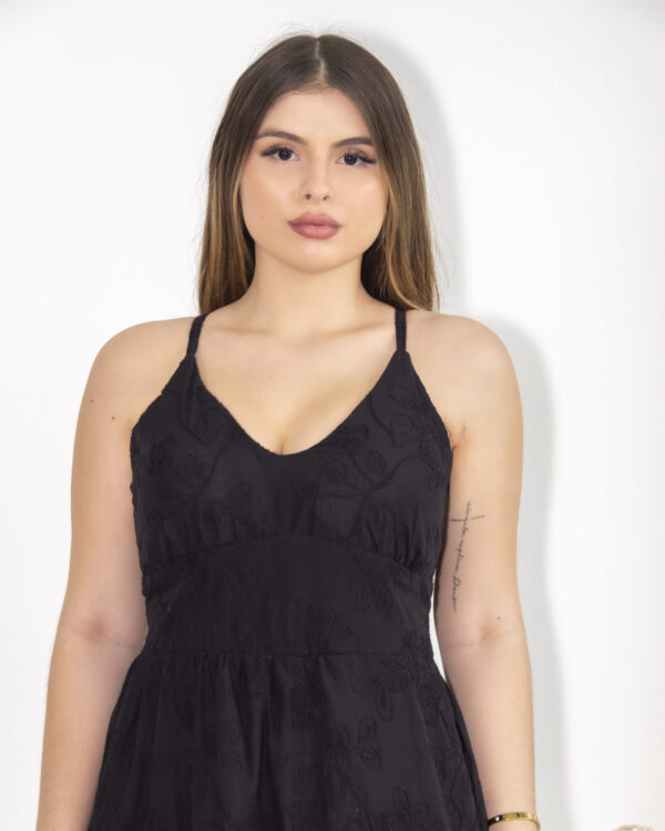 Vestido Longo Preto Zaddy