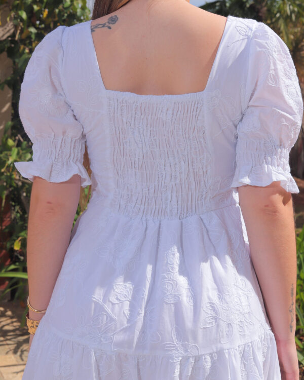 Vestido Liso Branco - Image 6