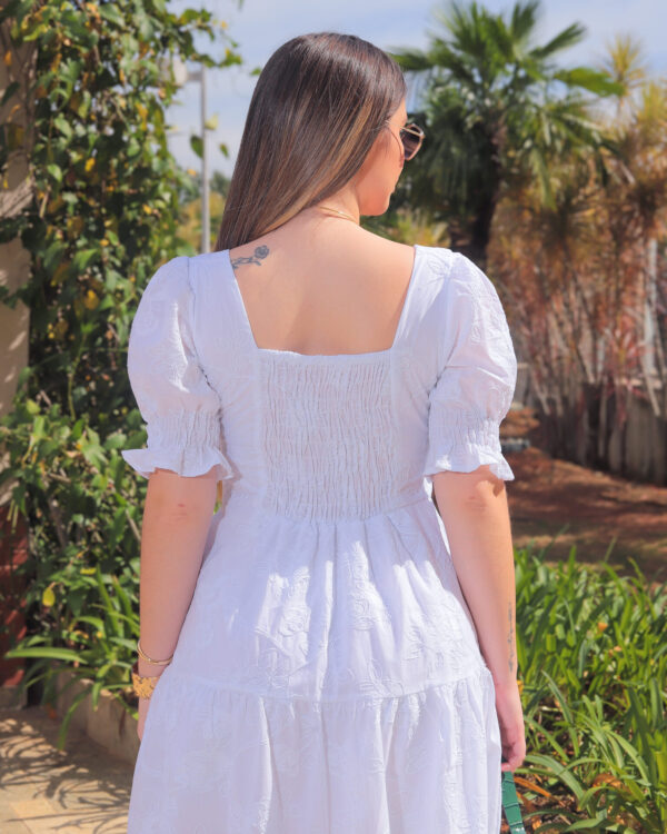 Vestido Liso Branco - Image 3