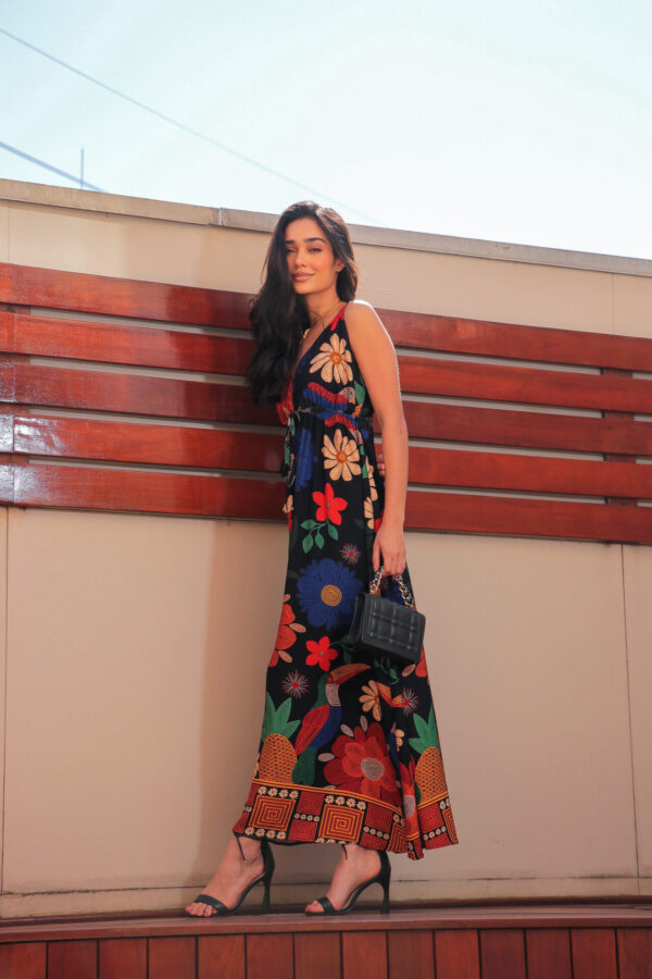 Vestido Longo de Alcinha Jardim Botânico - Image 7