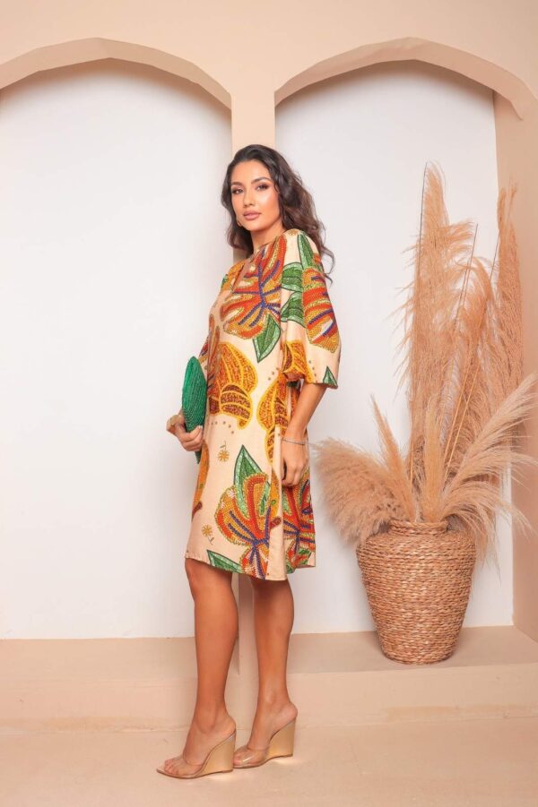 Vestido Midi Tropical - Image 6