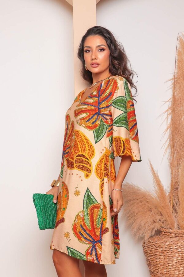 Vestido Midi Tropical - Image 5