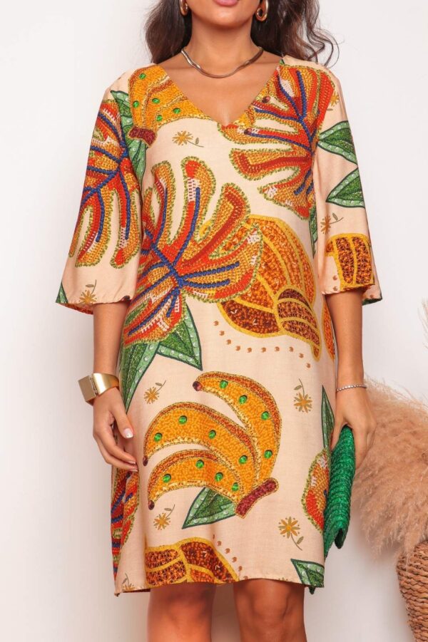 Vestido Midi Tropical - Image 4