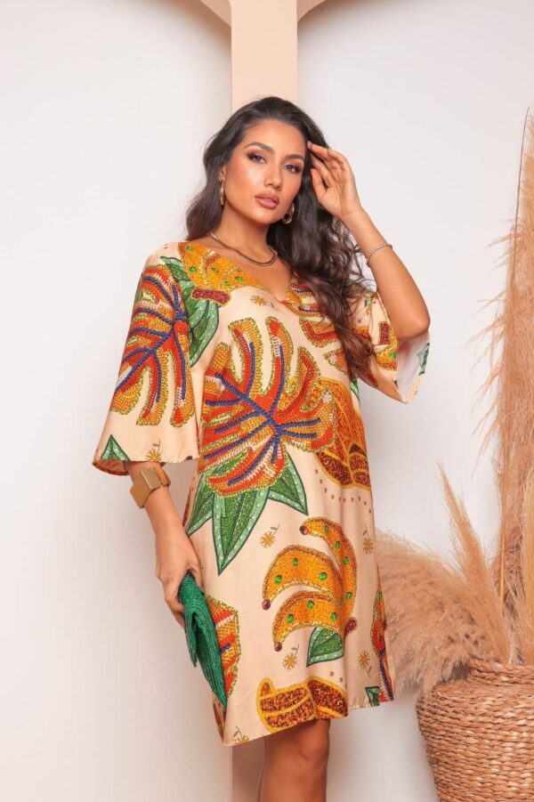Vestido Midi Tropical - Image 3