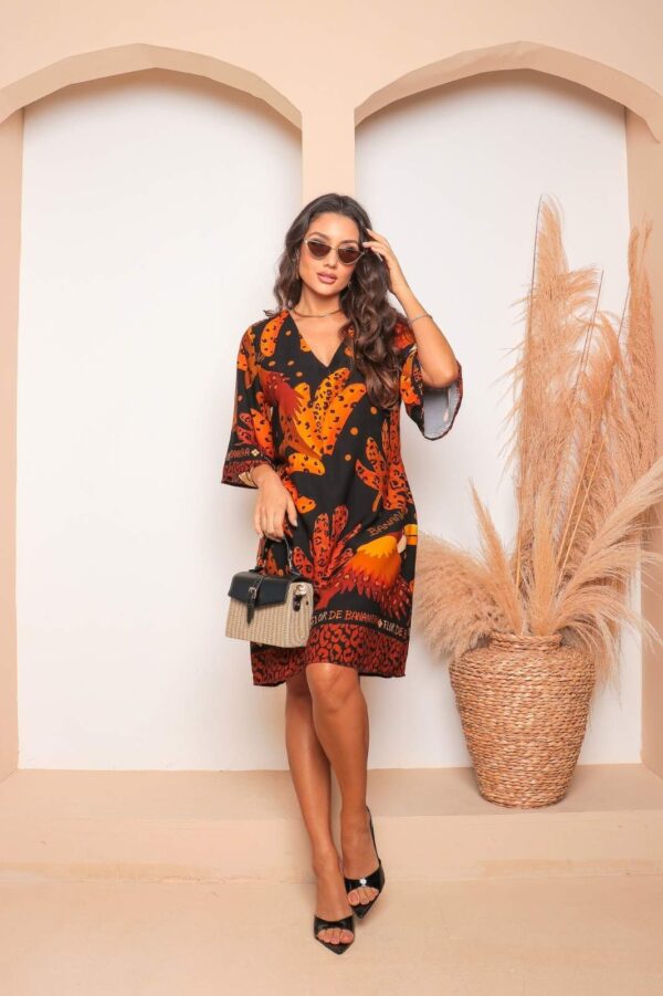 Vestido Estampado Tropical - Image 10
