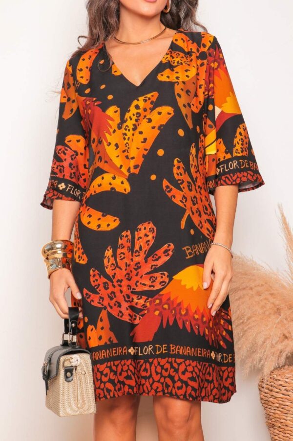 Vestido Estampado Tropical - Image 4