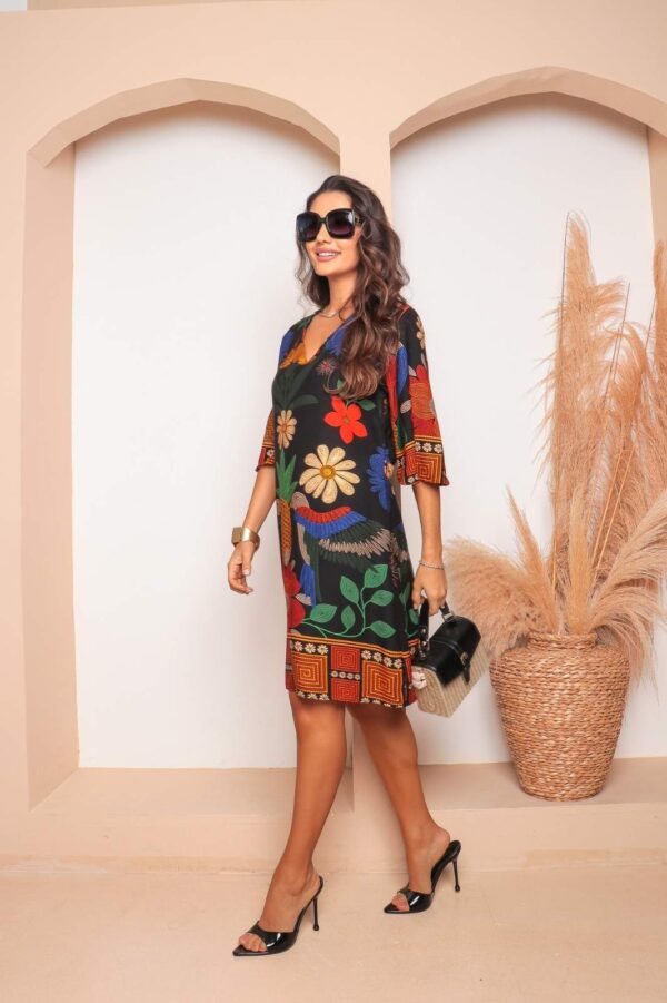 Vestido Floral Azul - Image 10