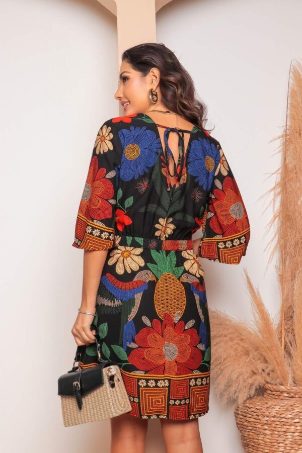 Vestido Floral Azul - Image 9