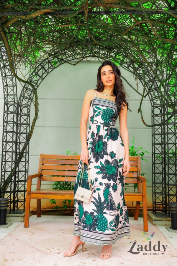 Vestido Longo Jardim dos Sonhos