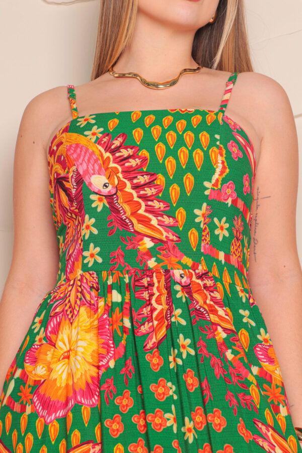Vestido Longo Pétalas no Ar - Image 6