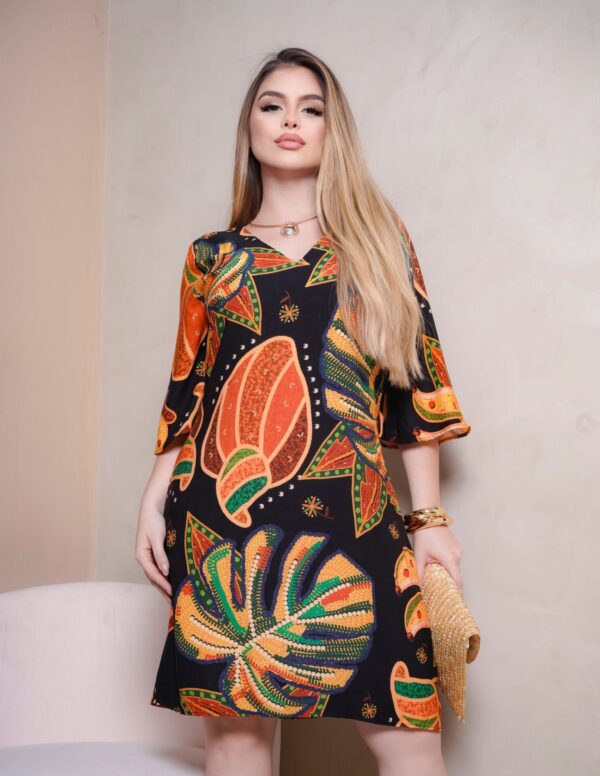 Vestido Curto Florescer de Elegância - Image 4