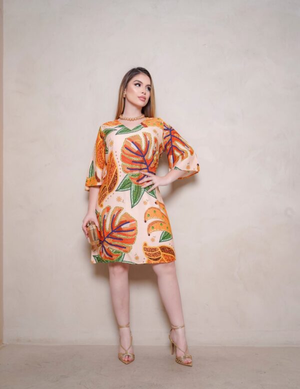 Vestido Curto Flor de Beleza - Image 2
