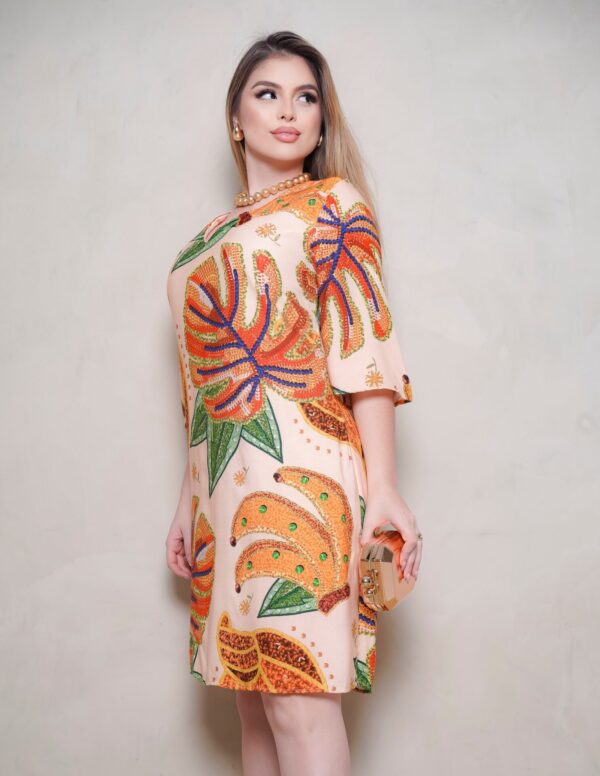 Vestido Curto Flor de Beleza - Image 8