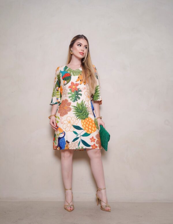 Vestido Curto Pétalas de Charme - Image 2