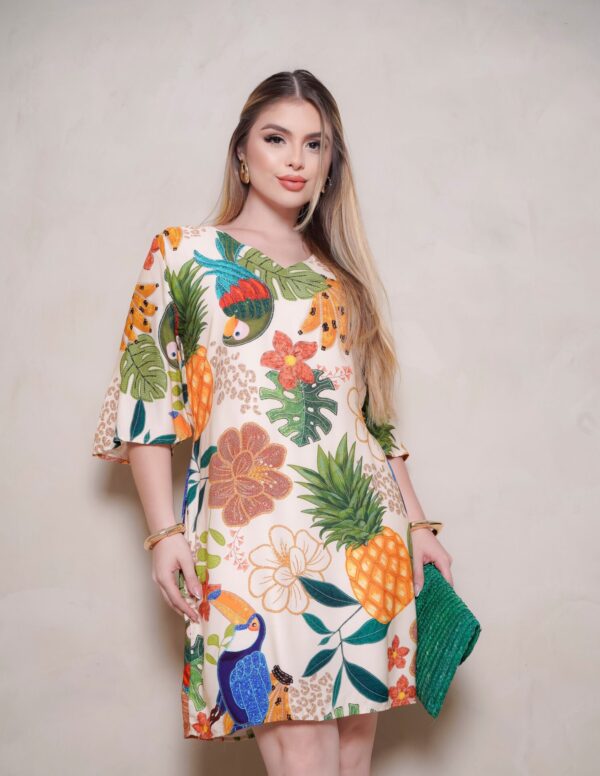 Vestido Curto Pétalas de Charme - Image 4
