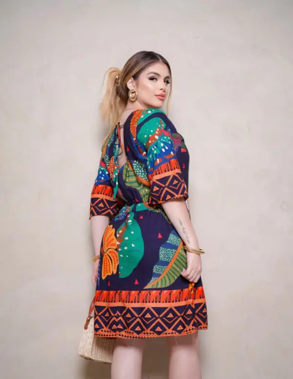 Vestido Curto Desabrochar de Estilo - Image 14